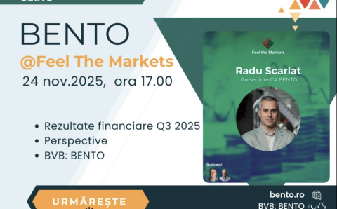 Bento@ Feel The Markets - Rezultate financiare Q3 2025